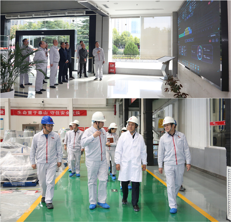 中国西电集团党委常委，，，，中国西电党委常委、总会计师石丹来利来国国际最给力的老牌有限调研-利来国国际最给力的老牌