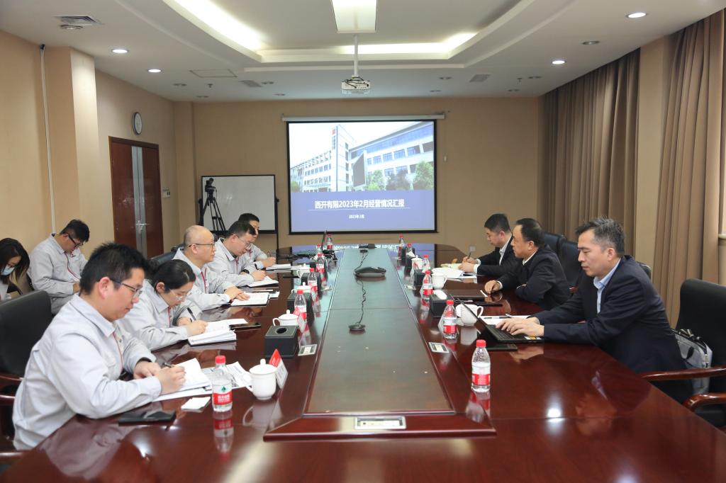 中国西电集团党委书记、董事长丁小林一行调研利来国国际最给力的老牌有限-利来国国际最给力的老牌